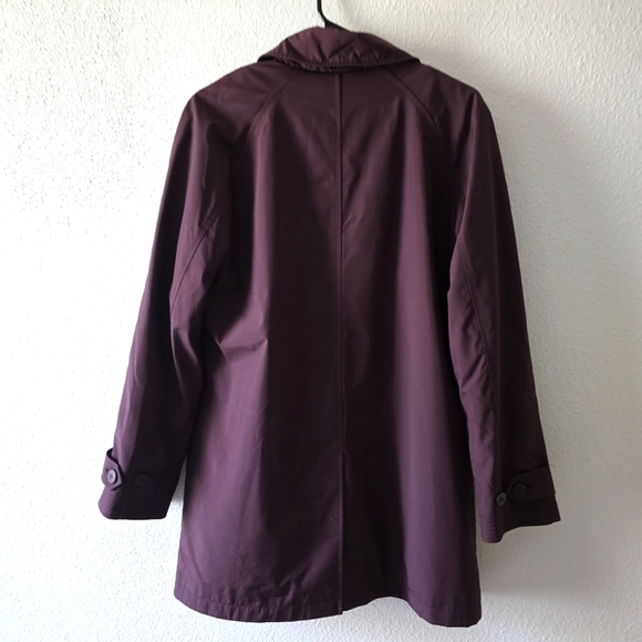 Calvin Klein Women's Purple Wool Line Jacket  Size 6 - Picture 2 of 12